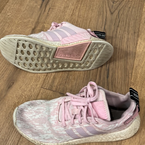 Pink Adidas Athletic Shoes - Picture 3 of 6